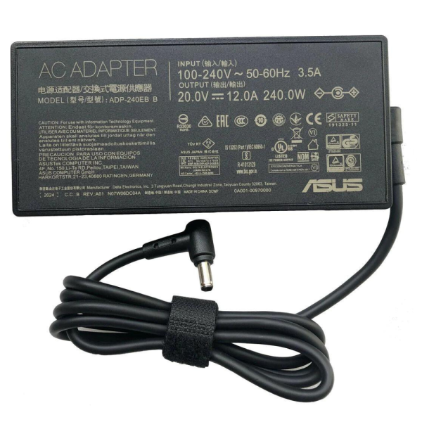 20V 12A 240W Original laptop charger for Asus ADP 240EB B ROG Zephyrus GX502L