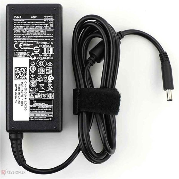 Dell 19.5V 3.34A 65W Small Pin AC Laptop Power Adapter Charger 05A