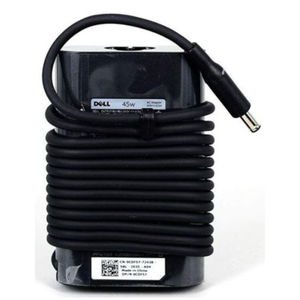 Dell 45W 19.5V 2.31A Small Pin 4.5mm Original Laptop Adapter