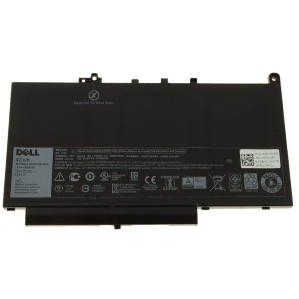 Dell 7CJRC Latitude 12 E7470 Dell Latitude 12 E7270 Laptop Battery