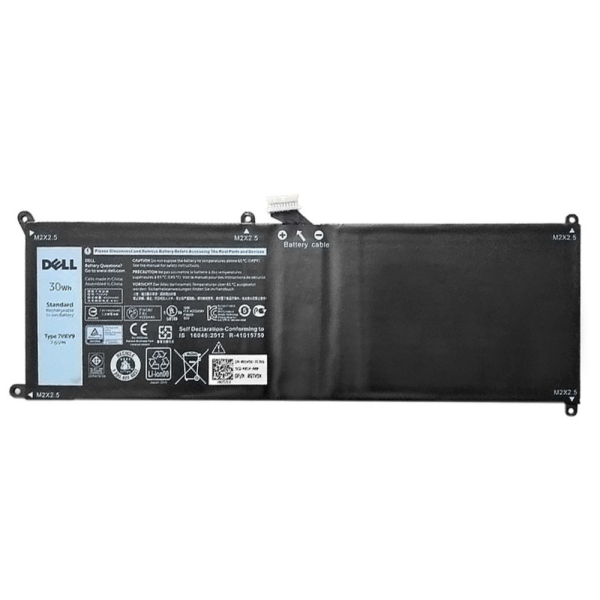 Dell 7VKV9 XPS 12 9250 D1508TB XPS 12 9250 D4508T Laptop Battery