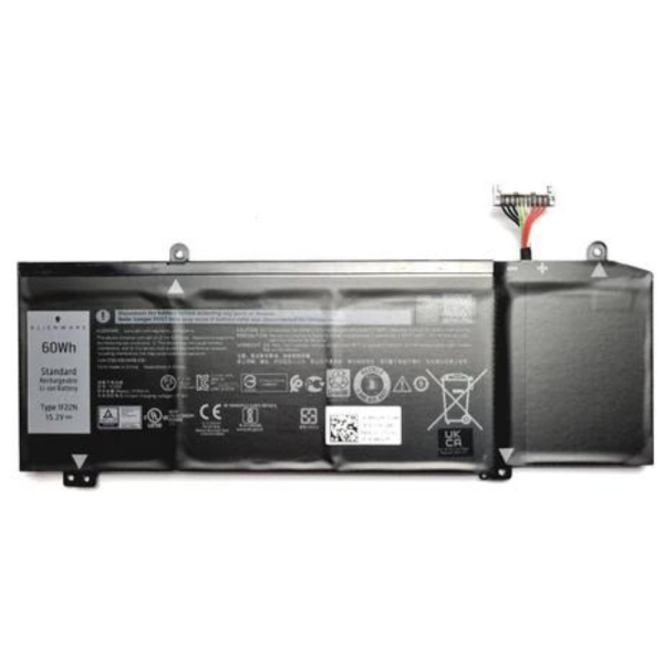 Dell Alienware m15m17 60Wh 1F22N Laptop Battery