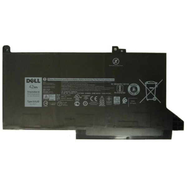 Dell DJ1J0 Latitude 7480 6GLXLH2 Latitude 12 7280 K8X0T ONFOH PGFX4 C27RW Laptop Battery