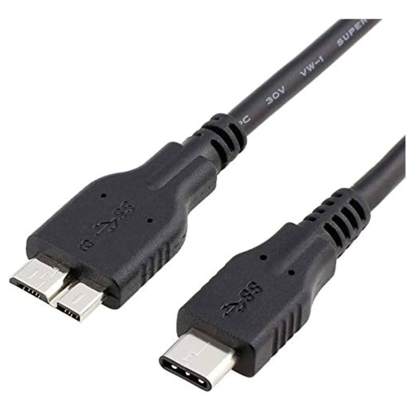 Type C To Micro USB 3.0 External Hard Drive Cable